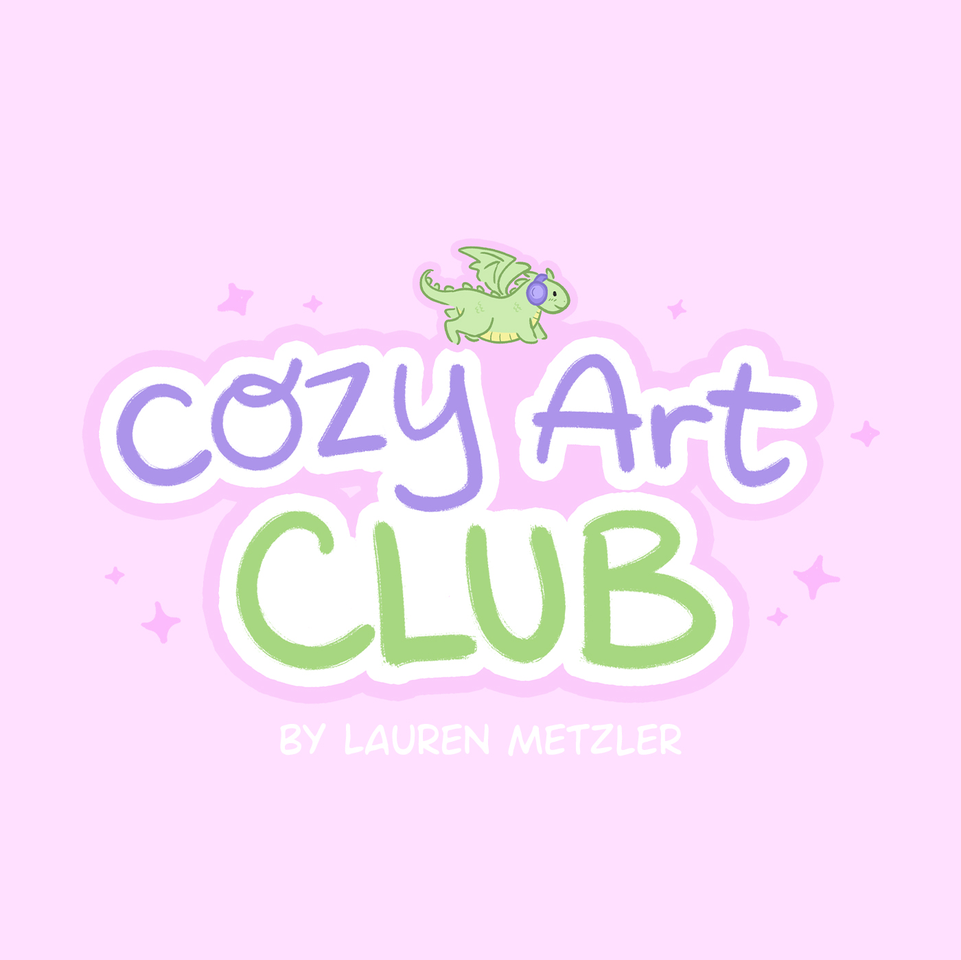 cozy art club podcast intro episode